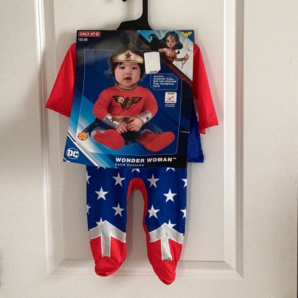 Wonder Woman infant costume sz 0-6 months